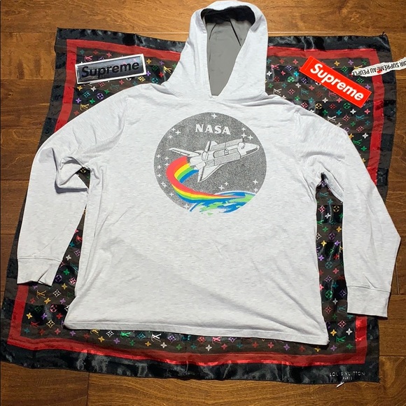 supreme rainbow hoodie